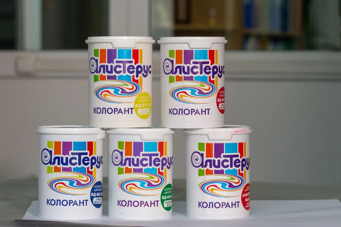 Универсальные колеровочные пасты Универсальные колеровочные пасты